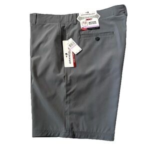 GRANDSLAM Performance Men’s On Course Golf Shorts Stretch UPF 50 Gray Size 38